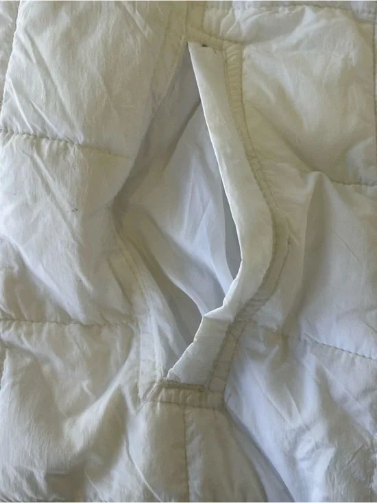 Free People Movement Piper Packable Puffer Vest Women’s Medium White Lightweight - Picture 3 of 12